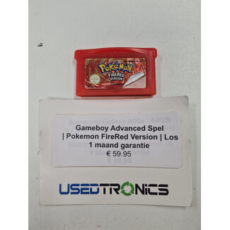 Gameboy Gameboy Advanced Spel | Pokemon FireRed Version | Los