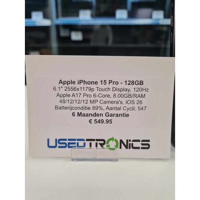 Apple Apple iPhone 15 Pro 128GB (12138)