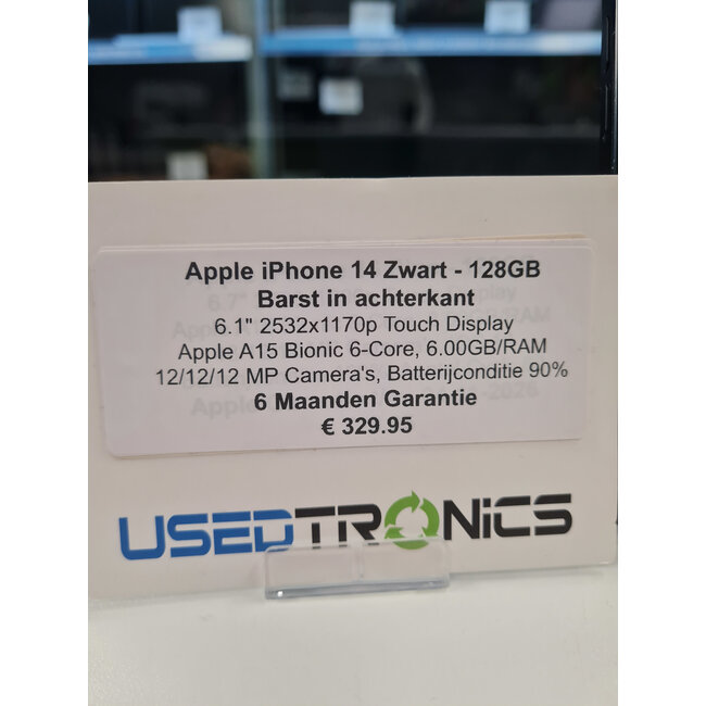 Apple Apple iPhone 14 128GB (  12119) Batterijconditie 90%