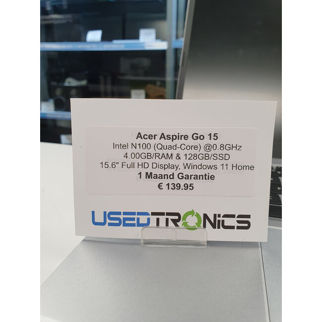 Acer Acer Aspire Go 15 (12182) Intel N100 | 4.00GB/RAM | 128GB/SSD