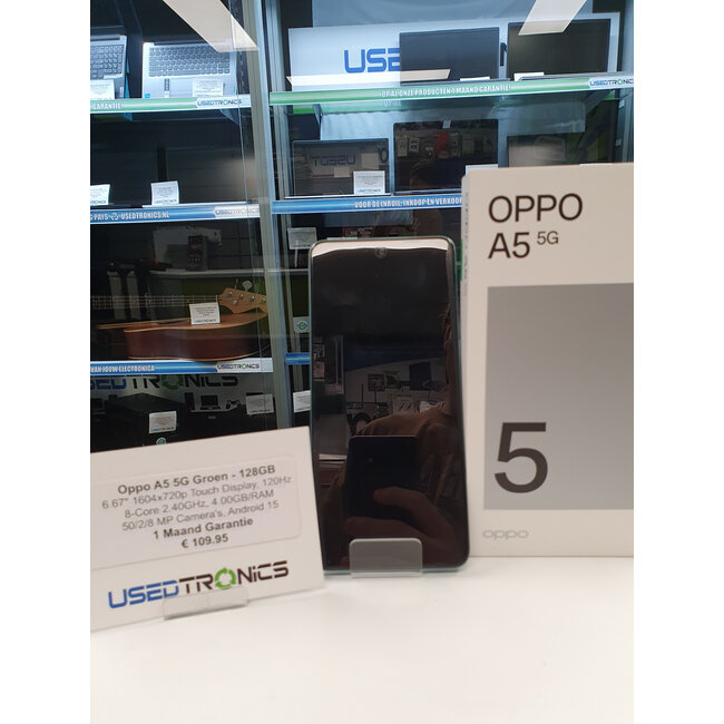 Oppo Oppo A5 5G - 128GB (12192) Groen Z.G.A.N.