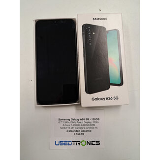 Samsung Samsung Galaxy A26 5G - 128GB (12248) Aantal Cyclus: 4