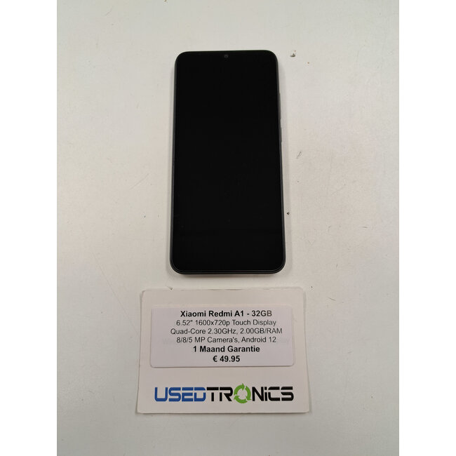 Xiaomi Xiaomi Redmi A1 - 32GB | Zwart (12268)