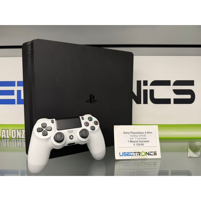 Sony Sony Playstation 4 Slim - 500GB (12275) 1 Controller