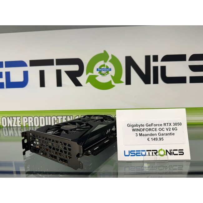 Gigabyte Gigabyte GeForce RTX 3050 WINDFORCE OC V2 6G (12269)