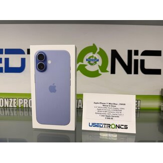 Apple Apple iPhone 17 Mist Blue - 256GB (12352) Nieuw Geseald In Doos
