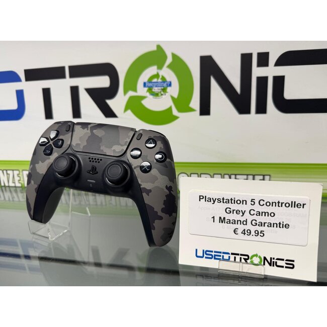 Sony Playstation 5 Controller Grey Camo