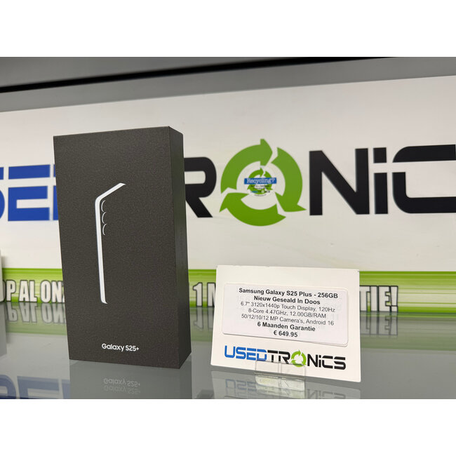 Samsung Samsung Galaxy S25 Plus 256GB (12291) Nieuw Geseald In Doos