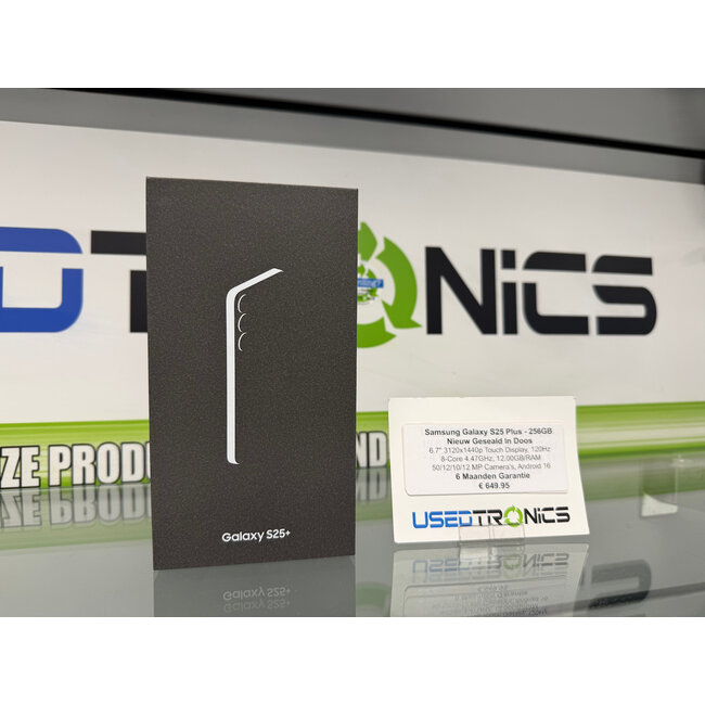 Samsung Samsung Galaxy S25 Plus 256GB (12291) Nieuw Geseald In Doos