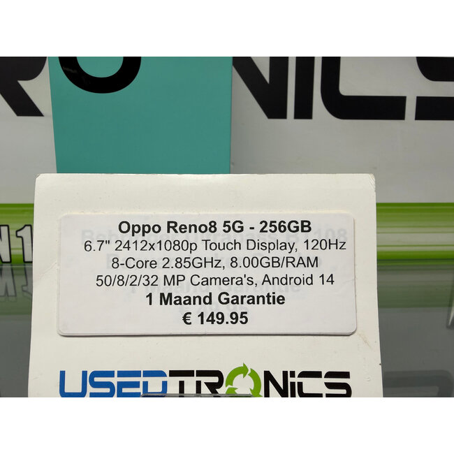 Oppo Oppo Reno8 5G - 256GB (12302)