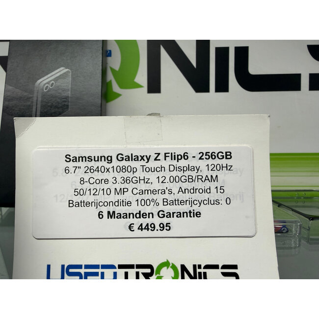 Samsung Samsung Galaxy Z Flip6 - 256GB (12298)