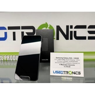 Samsung Samsung Galaxy S24 - 128GB (12397) Batterijconditie 100%, Aantal Cyclus: 117