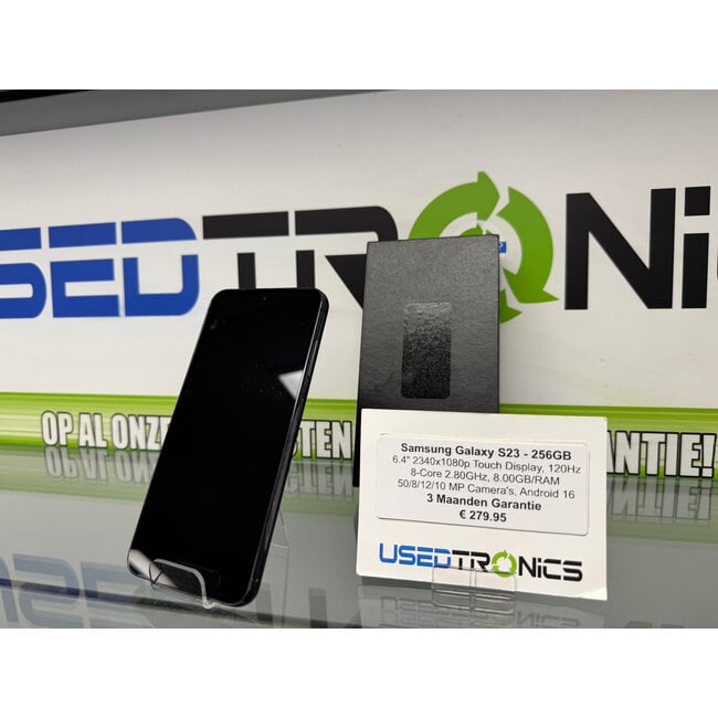 Samsung Samsung Galaxy S23 Zwart - 256GB (12587)