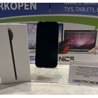 Apple Apple iPhone Air Zwart - 256GB (12915) Batterijconditie 100%, Aantal Cycli: 5 | Apple Garantie t/m: 14-01-2027