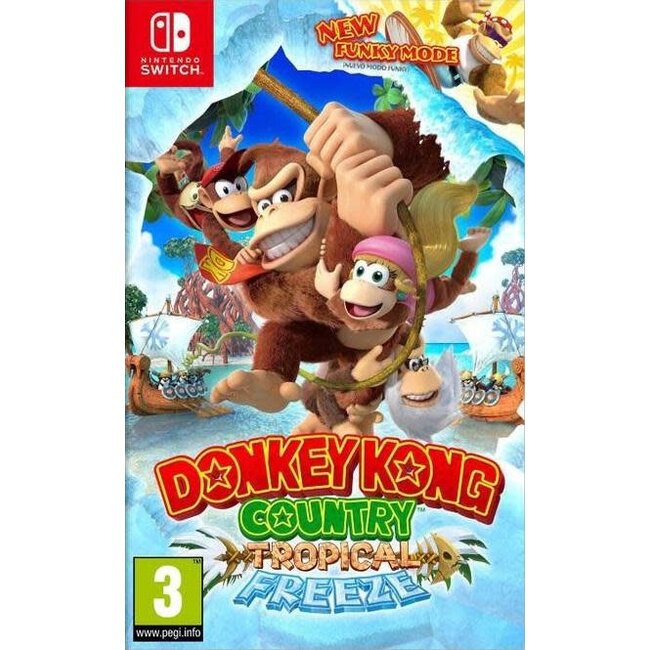 Nintendo Donkey Kong Country Tropical Freeze-With Funky Mode (Switch)