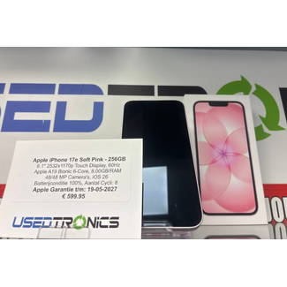 Apple Apple iPhone 17e Soft Pink - 256GB (12895)