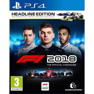 F1 2018 Headline Edition - PS4