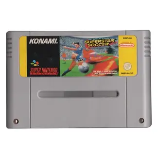 Nintendo International Superstar Soccer -Super Nintendo ( losse cassette)