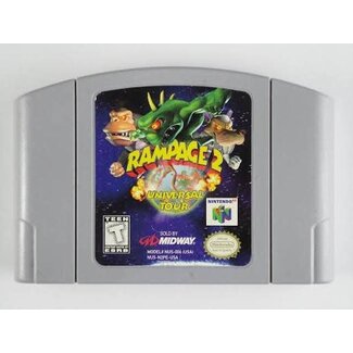 Nintendo Rampage 2: Universal Tour - Nintendo 64 (losse cassette)