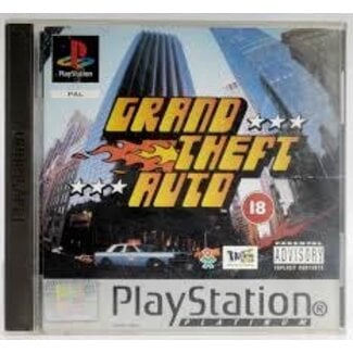 PS1 Grand Theft Auto-Platinum - PS1