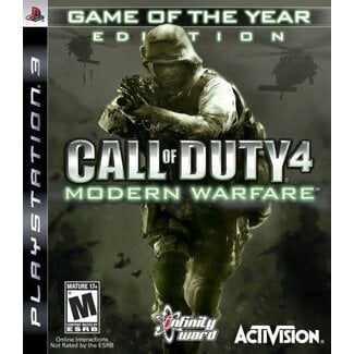 PS3 Call of Duty Modern Warfare, Game of the year edition - PS3