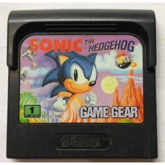 Sega Sonic the Hedgehog-  SEGA Game Gear