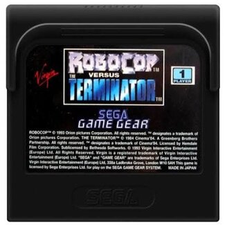 Sega RoboCop Versus The Terminator -  SEGA Game Gear
