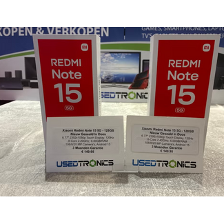 Xiaomi Xiaomi Redmi Note 15 5G - 128GB (13418) Nieuw Geseald In Doos