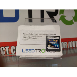 Nintendo Nintendo DS Pokemon Diamond Version Losse cartridge