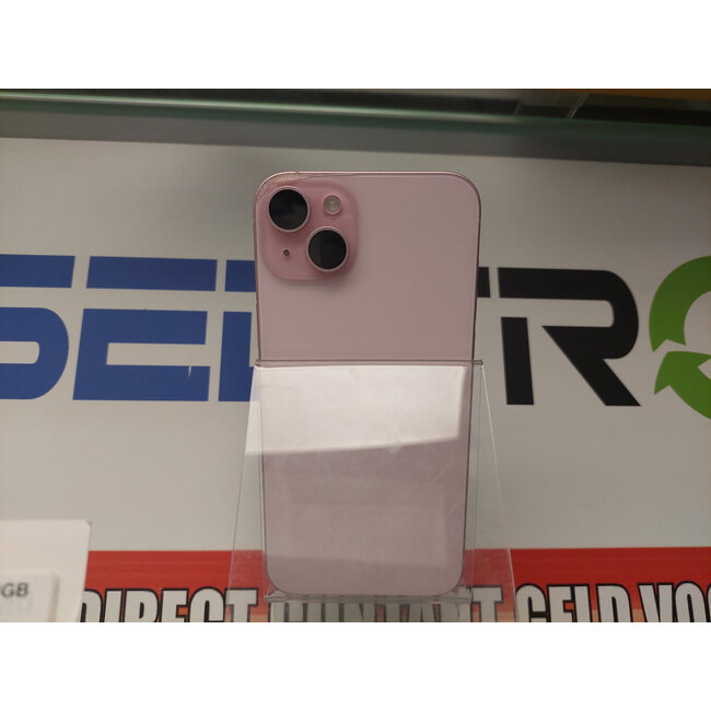 Apple Apple iPhone 15 Plus Roze - 128GB (13535) LET OP: Barst Achterkant Glas