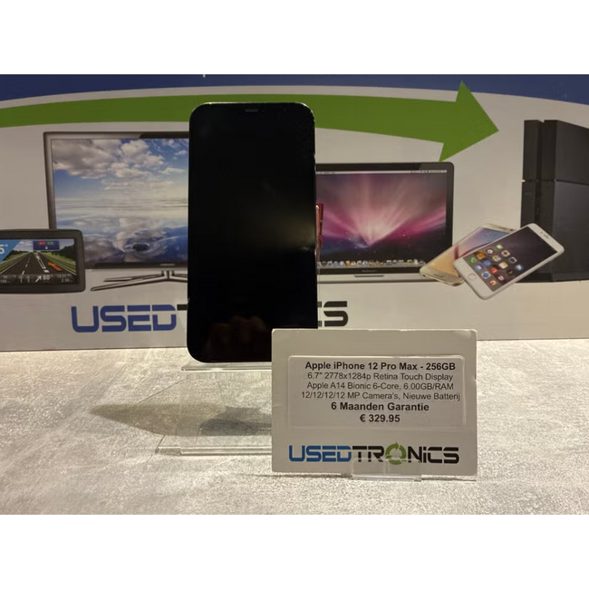 Apple iPhone 12 Pro Max 256GB (13455) Nieuwe Batterij