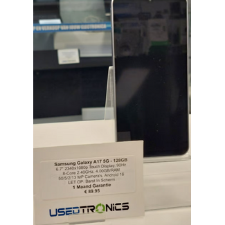 Samsung Samsung Galaxy A17 5G - 128GB (13596) LET OP: Barst In Scherm