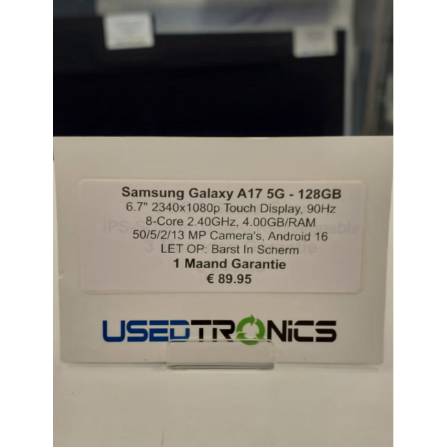 Samsung Samsung Galaxy A17 5G - 128GB (13596) LET OP: Barst In Scherm
