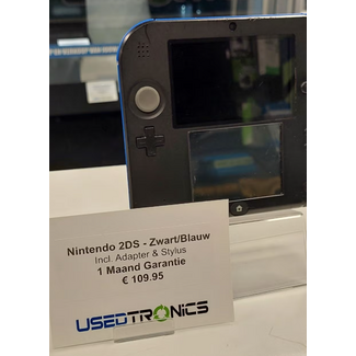 Nintendo Nintendo 2DS Zwart/Blauw (13609)