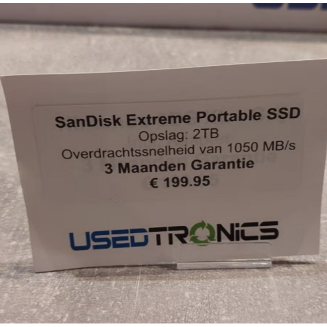 SanDisk Extreme Portable SSD 2TB (13523)