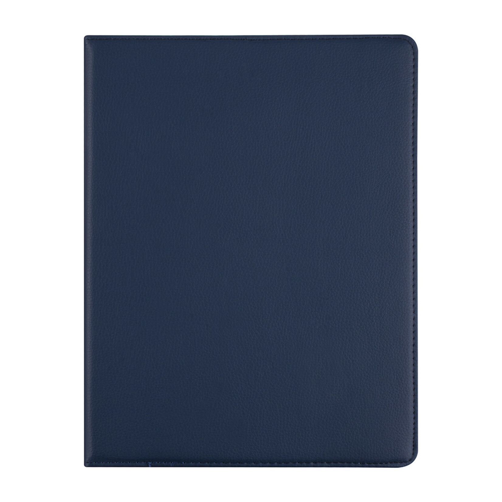 Apple iPad Pro 12.9 (2021) Book Case Tablethoes - DonkerBlauw - 360 Graden Draaibaar