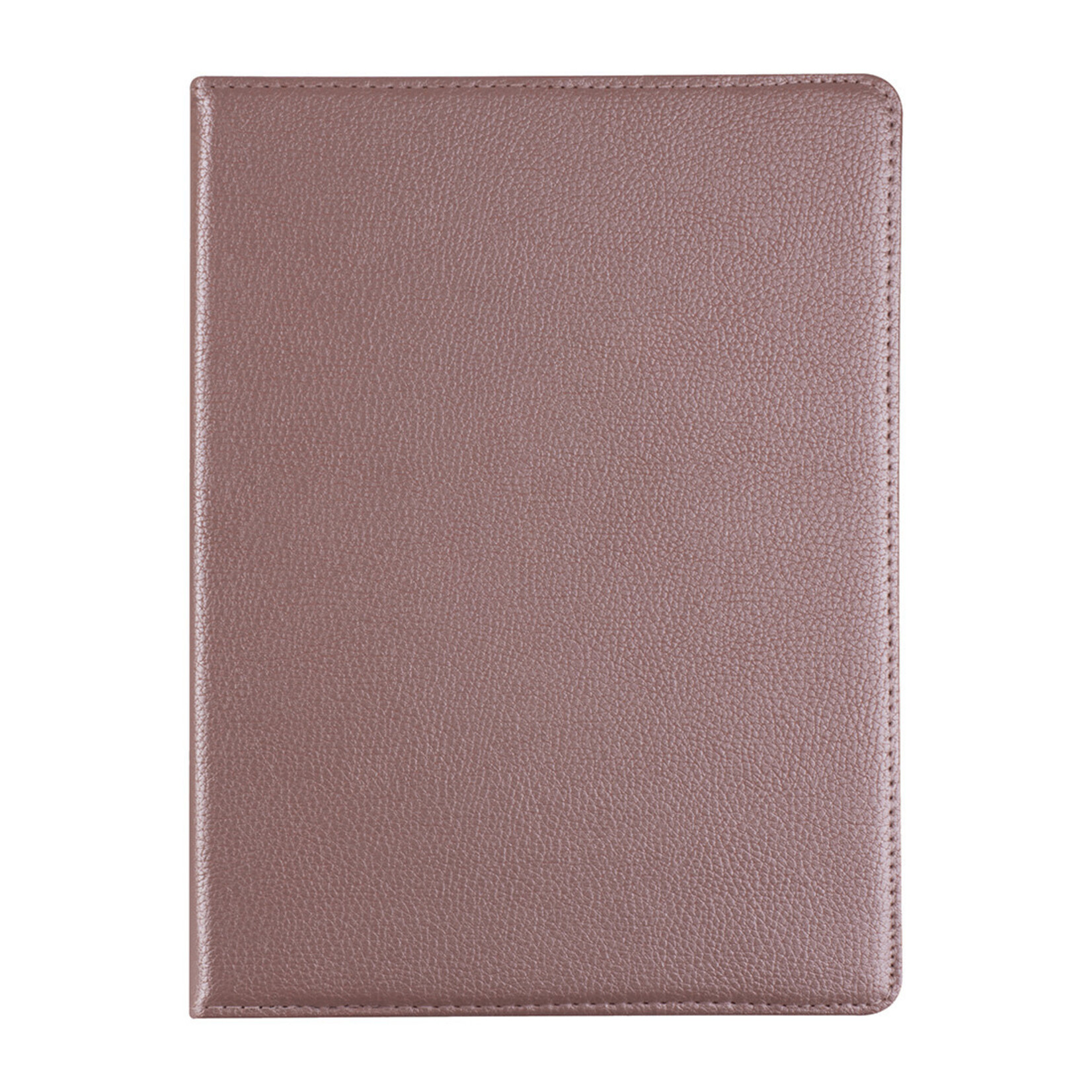 Apple iPad Pro 12.9 (2021) Book Case Tablethoes - Rose Gold - 360 Graden Draaibaar