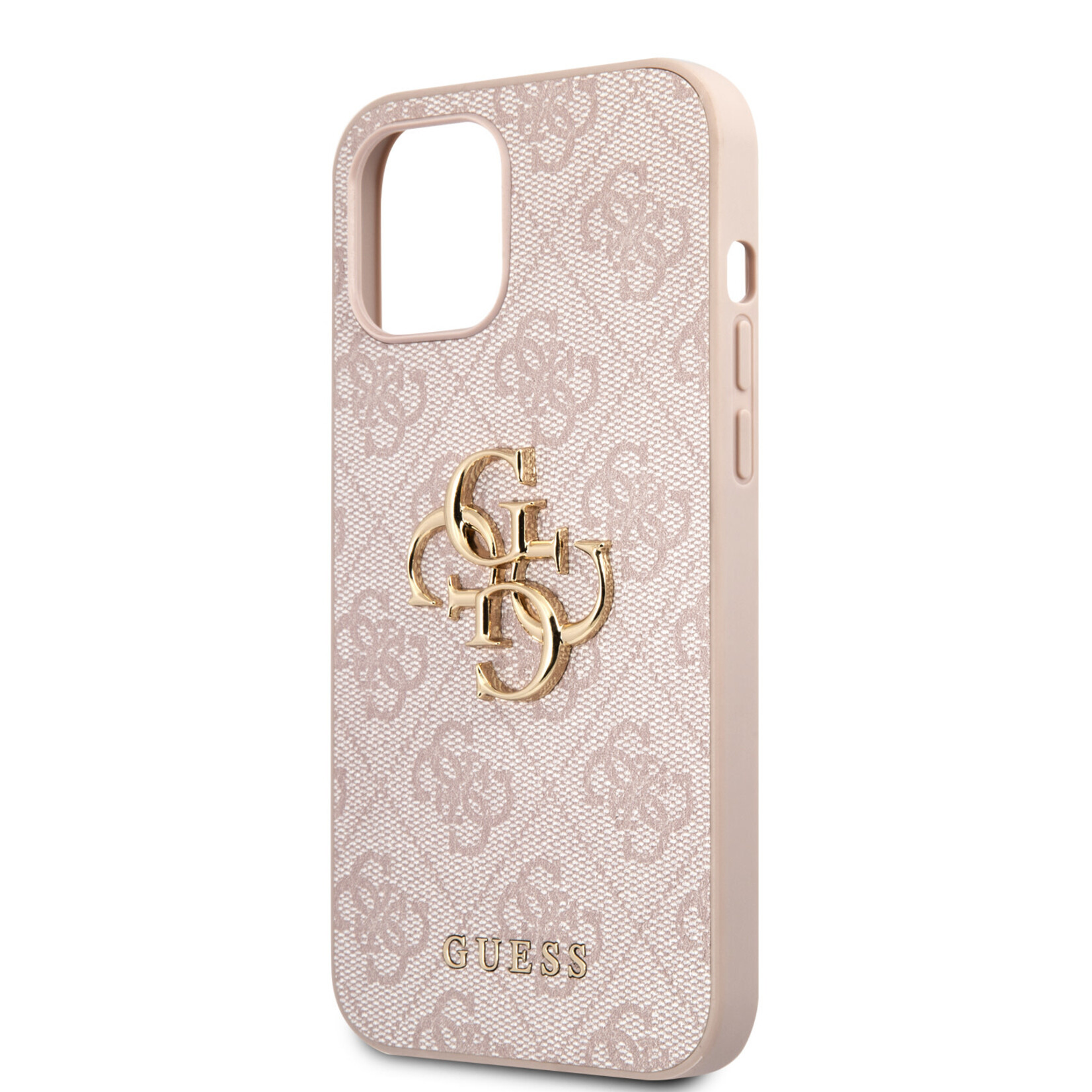 Guess GUESS TPU Smartphonehoesje voor Apple iPhone 12 Pro Max - Roze - Back Cover - Bescherming van Telefoon