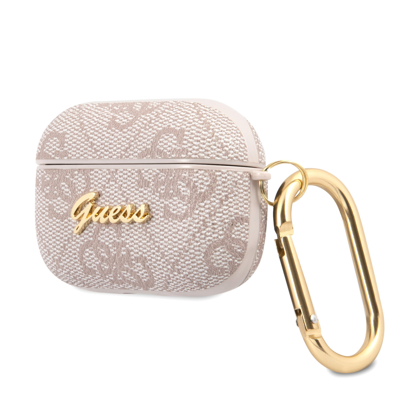 Guess Guess Airpods Pro Case - Roze - TPU - 4G Pattern