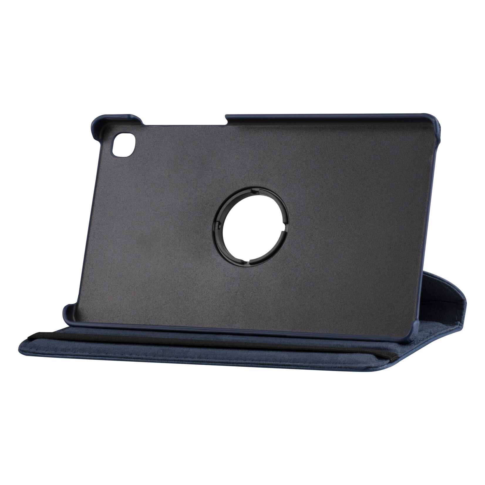 DonkerBlauw Tablethoesje voor Samsung Tab A7 Lite 8.7 (2021) - Book Case - (T220-T225) - 360 graden draaibaar