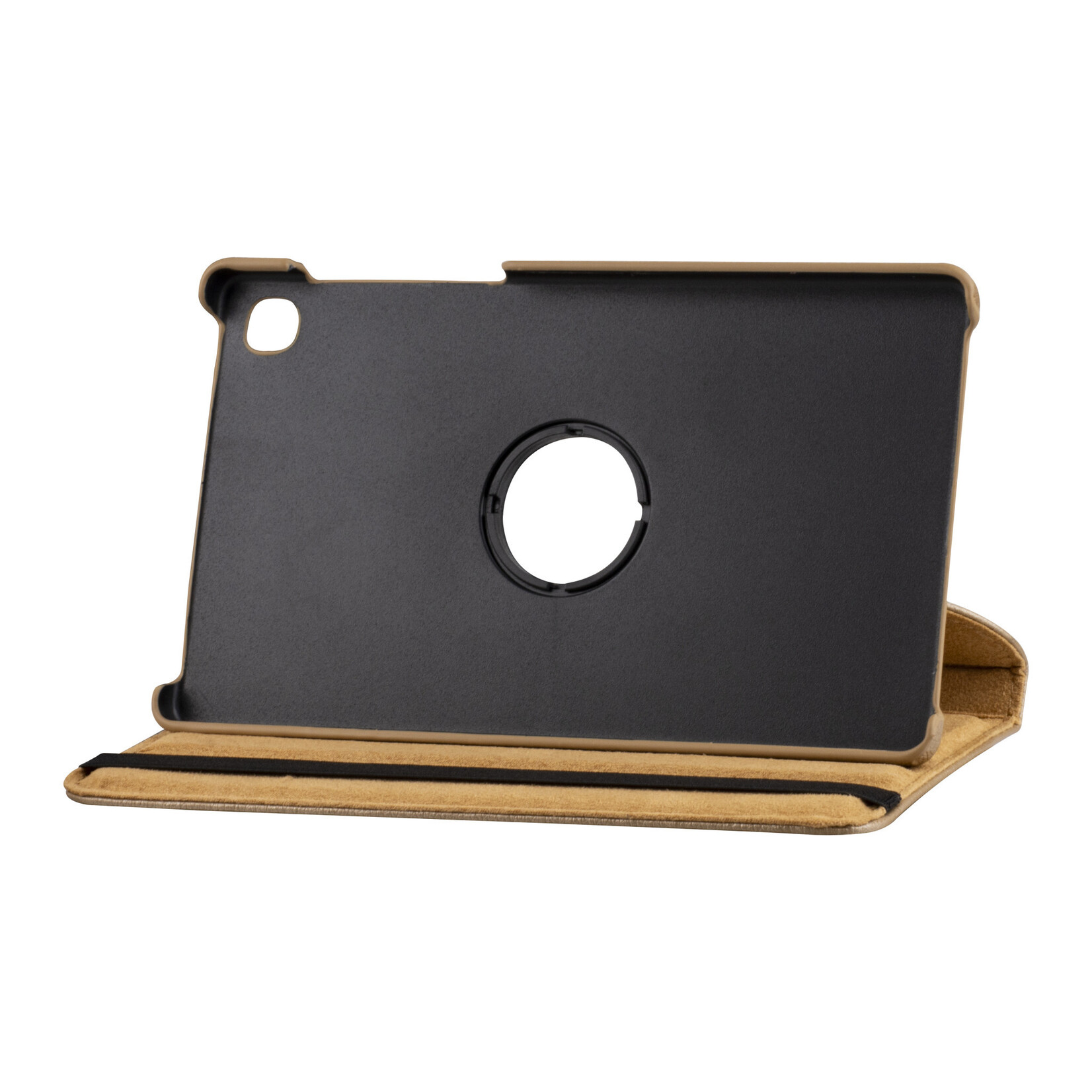 Goud Tablethoesje voor Samsung Tab A7 Lite 8.7 (2021) - Book Case - (T220-T225) - 360 graden draaibaar