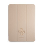 Guess Goud hoesje van Guess - Book Case Tablethoes - iPad Pro 11 inch (2021) - Saffiano Leather