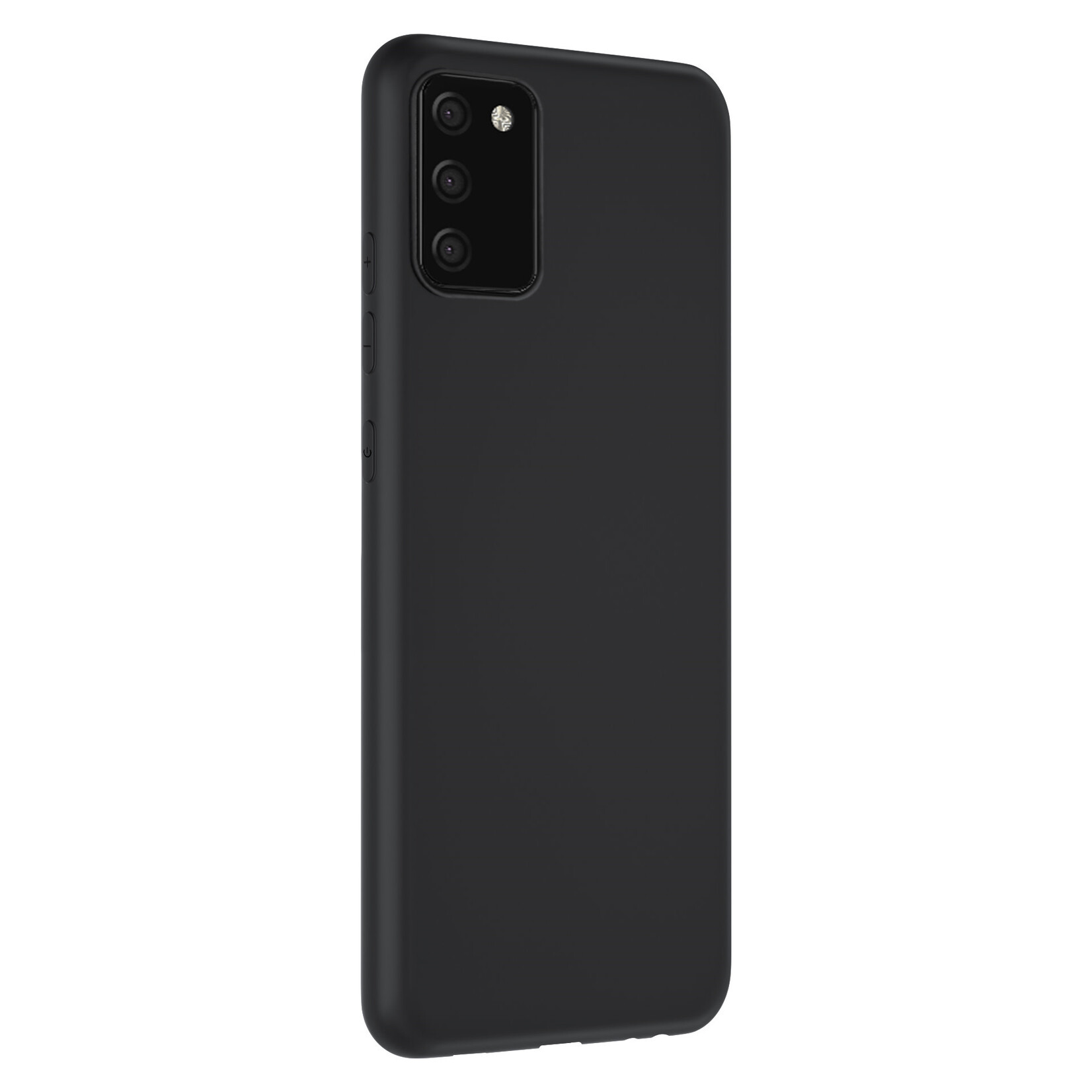 Zwart hoesje voor de Samsung Galaxy A02s - TPU Backcover