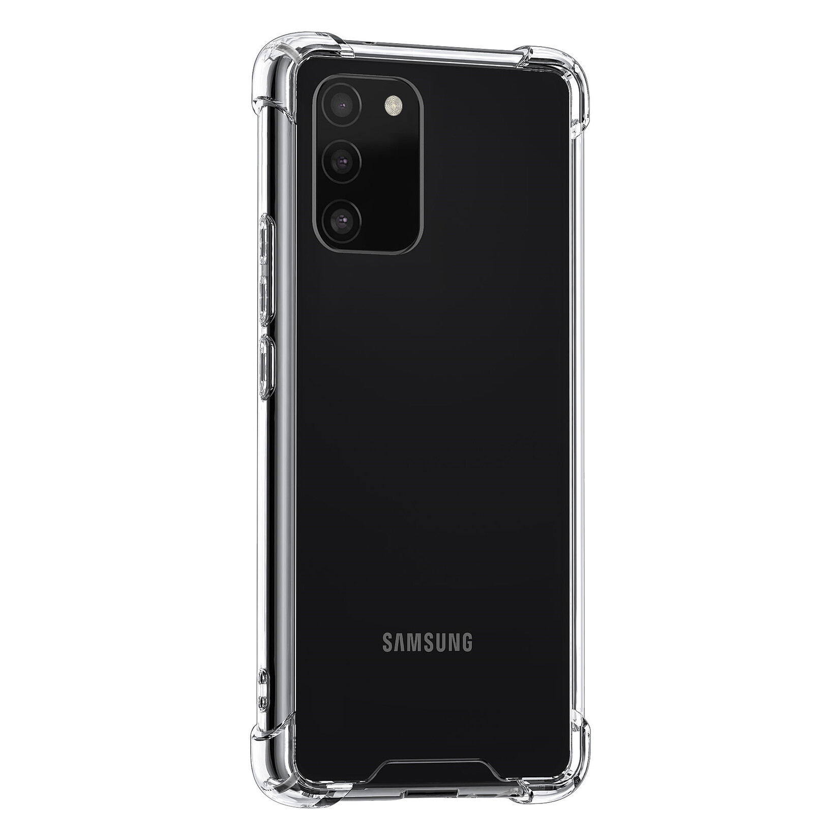 Transparant hoesje voor de Samsung Galaxy A02s - TPU Backcover - Antishock