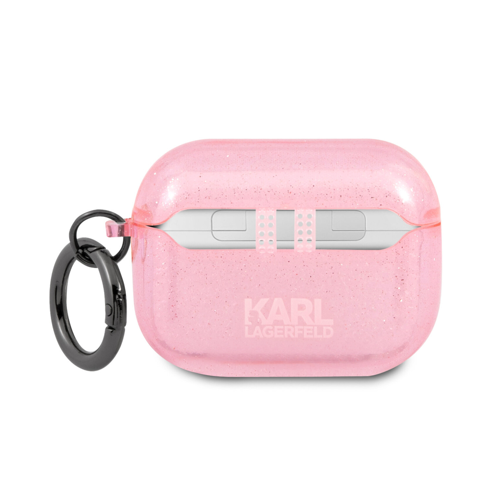 Karl Lagerfeld Karl Lagerfeld Airpods Pro Case - Glitter - Karl - Roze