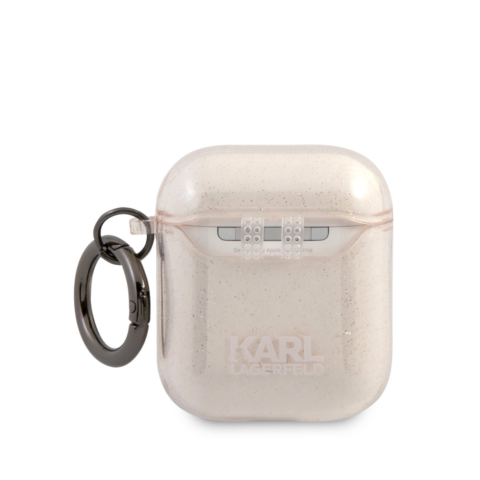 Karl Lagerfeld Karl Lagerfeld Airpods - Airpods 2 Case - Glitter - Karl - Goud