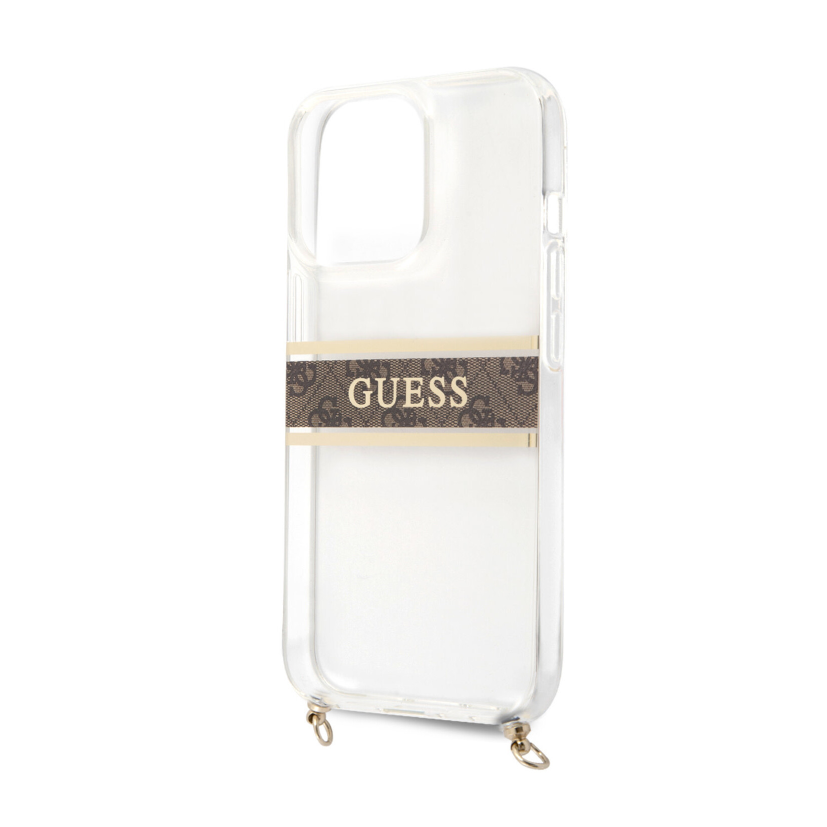 Guess Guess Back Cover Telefoonhoesje voor Apple iPhone 13 Pro | Transparant, PC & TPU | Bescherm je Telefoon