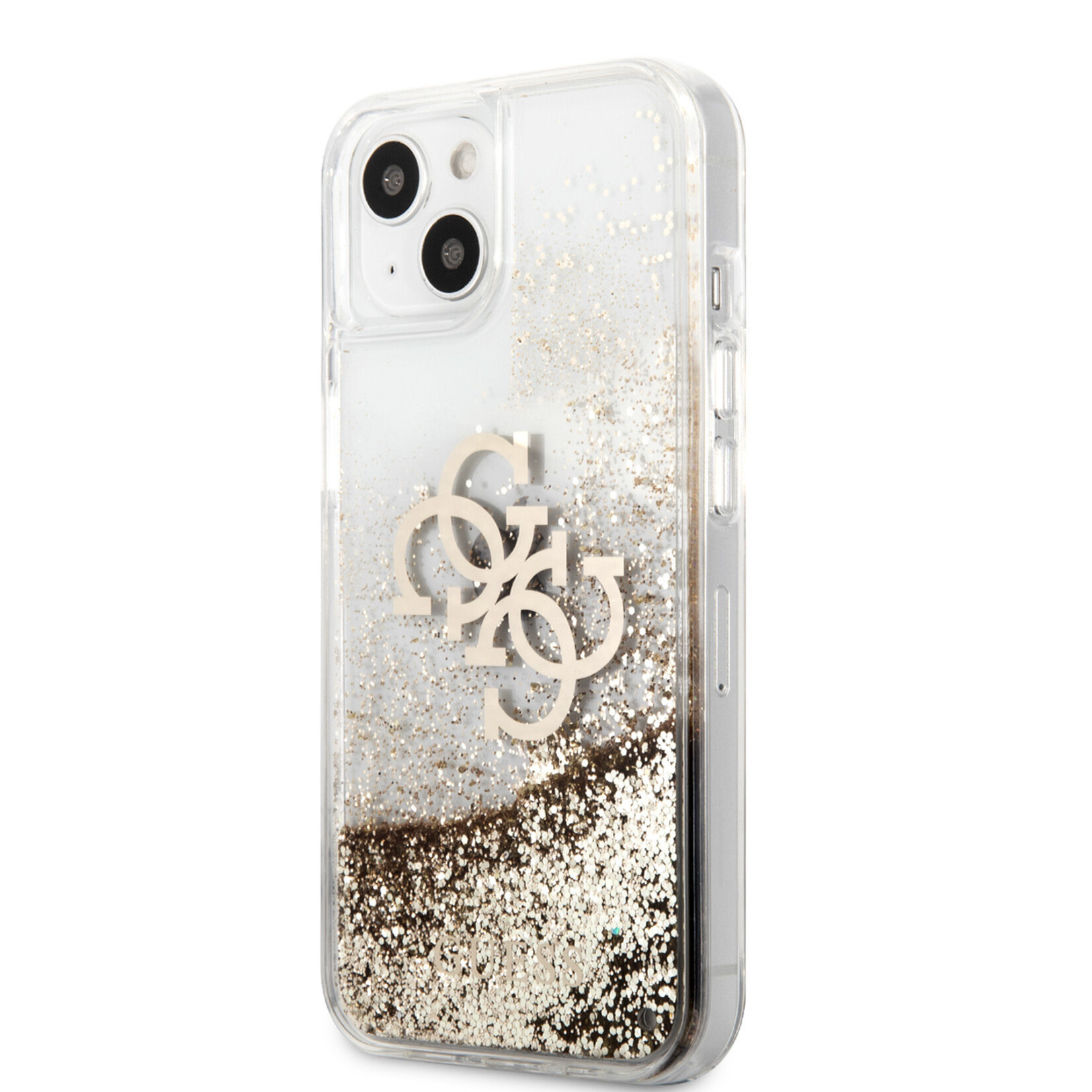 Guess GUESS Transparante TPU Smartphonehoesje voor Apple iPhone 13 - Bescherm je Telefoon met Back Cover & TPU-materiaal