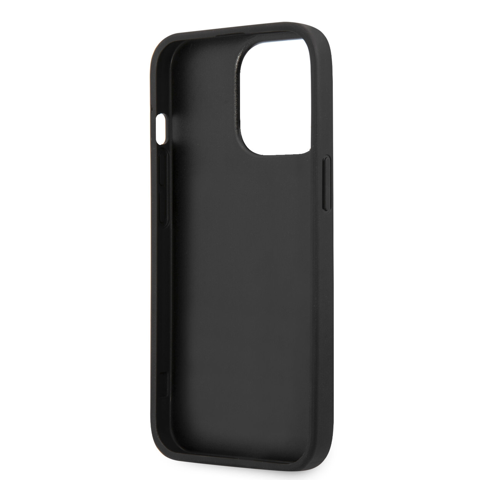 Guess Guess Telefoonhoesje voor Apple iPhone 13 Pro - Back Cover, Kleur: Grijs/Zwart, PU Materiaal, Bescherming van Telefoon.