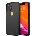 Ferrari Ferrari PU Back Cover Telefoonhoesje voor Apple iPhone 13 - Bescherm je iPhone 13 met Kleur: Zwart, Bescherming van Telefoon.